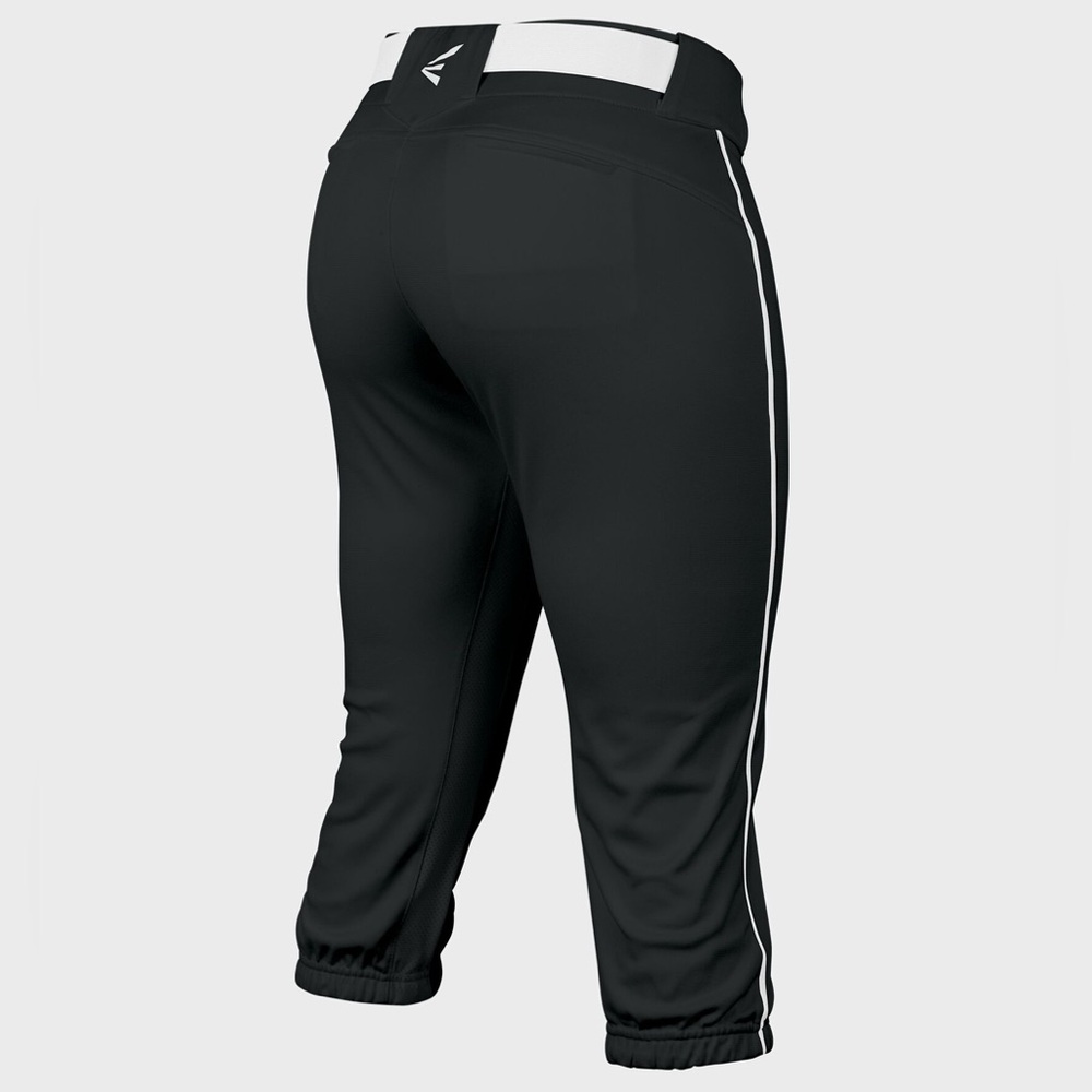 NWT [Easton] Prowess Black/White Softball/Fastpitch Pants Knickers Womens Sz XL - Picture 3 of 12